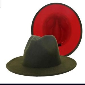 Army green mens Fashion hat